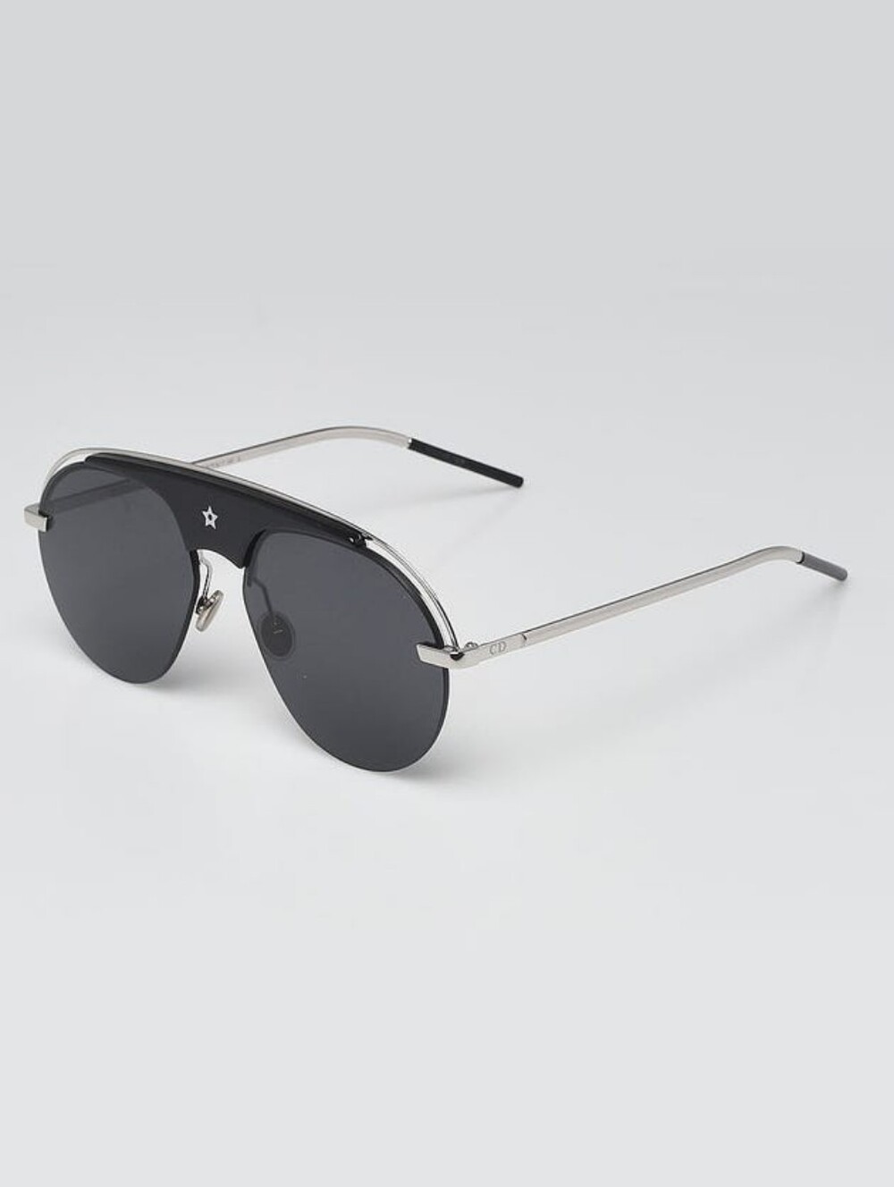 Christian Dior Dio(r)evolution Silver Aviator Sunglasses